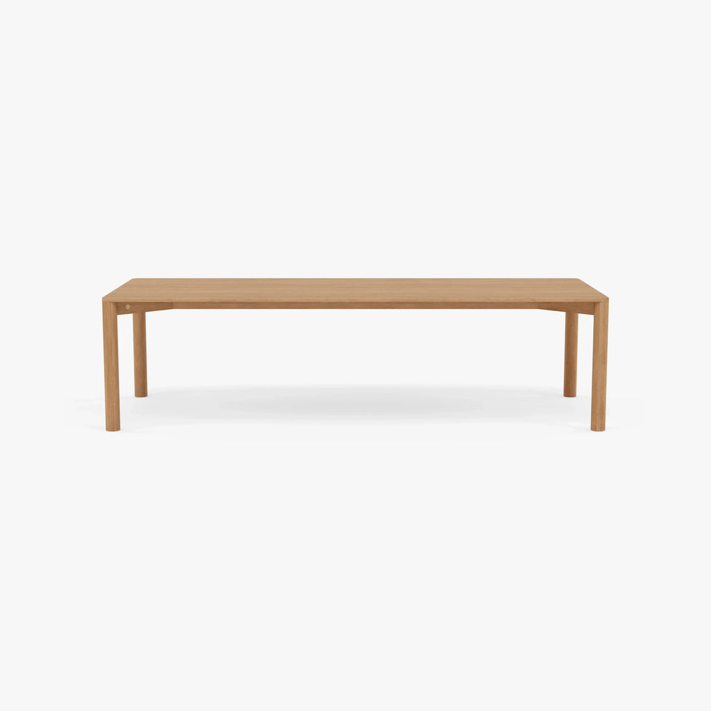 Olivia Dining Table 280 x 110cm Solid American Oak