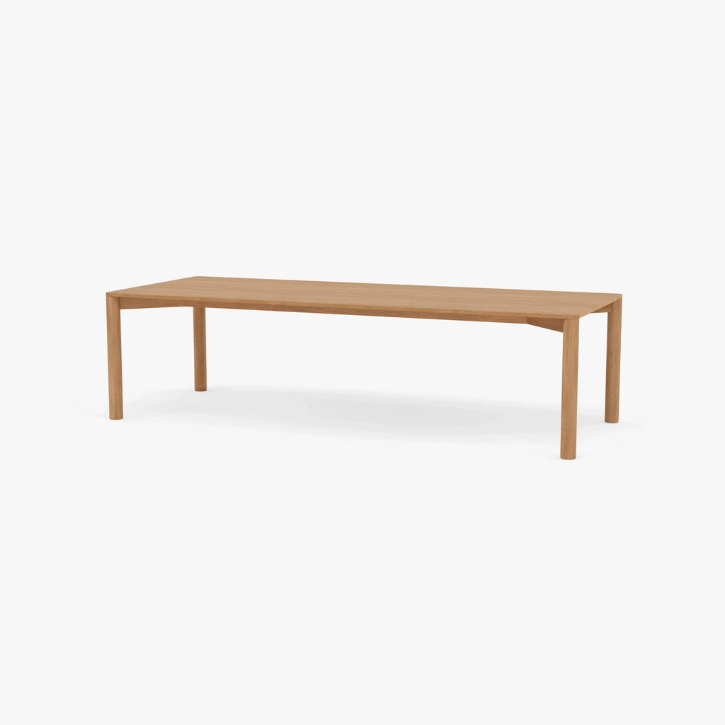Olivia Dining Table 280 x 110cm Solid American Oak