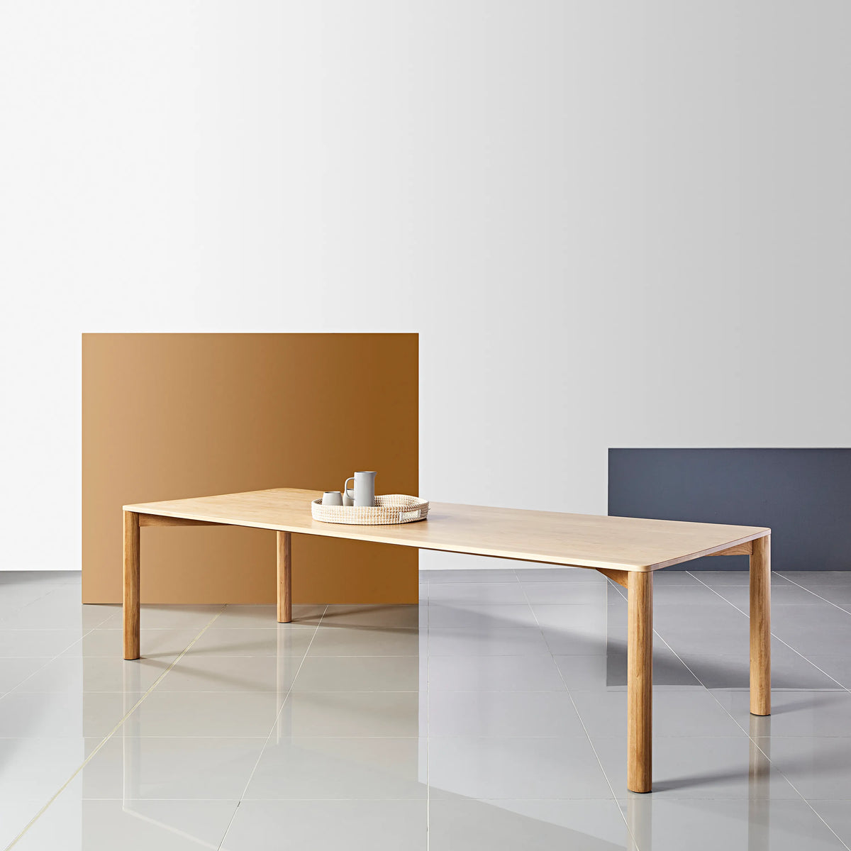 Olivia Dining Table 280 x 110cm Solid American Oak