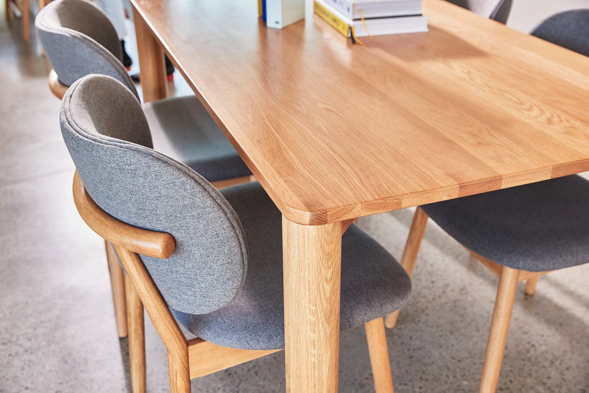 Olivia Dining Table Solid American Oak