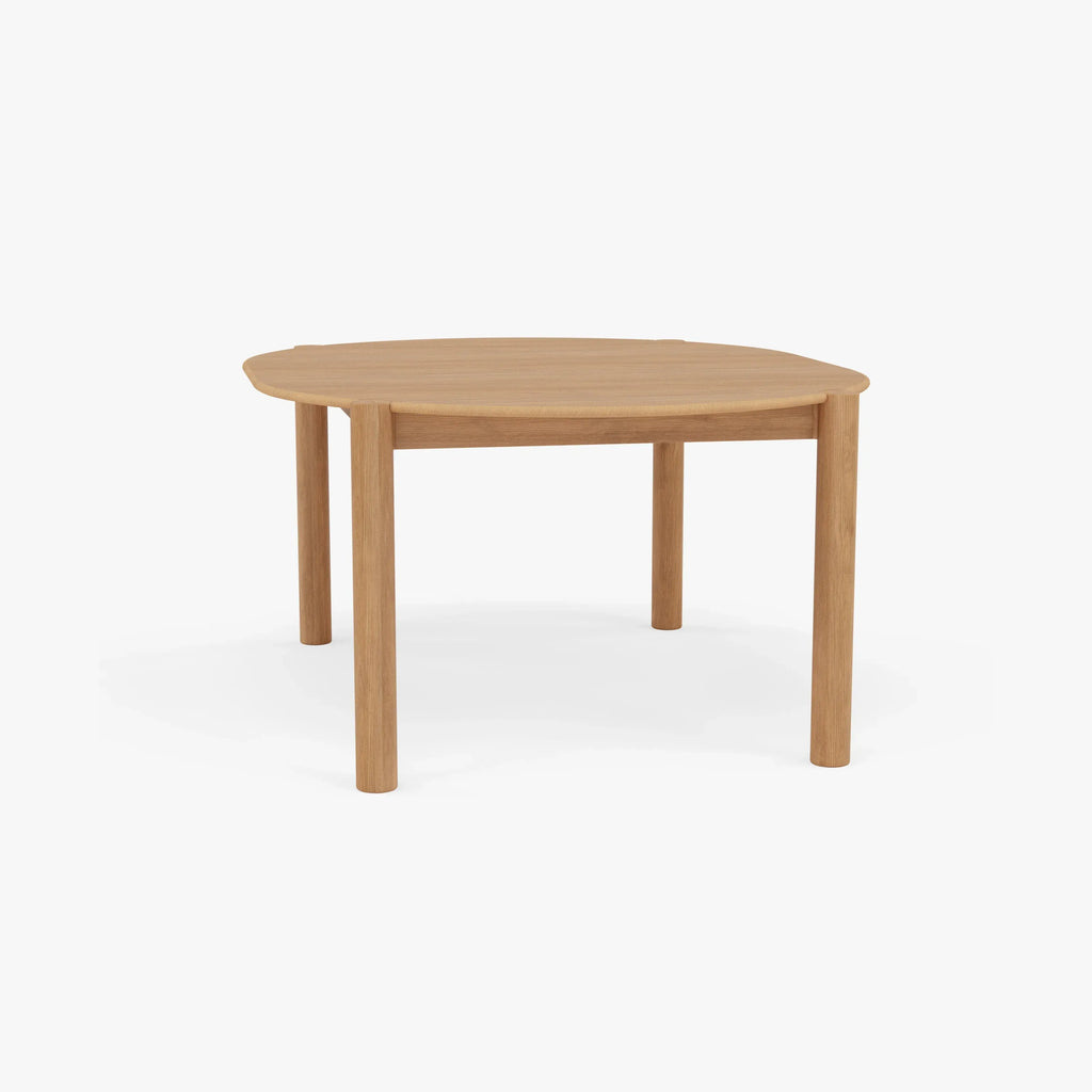 Olivia Dining Table Round Extendable 130-170 x 130cm Solid American Oak