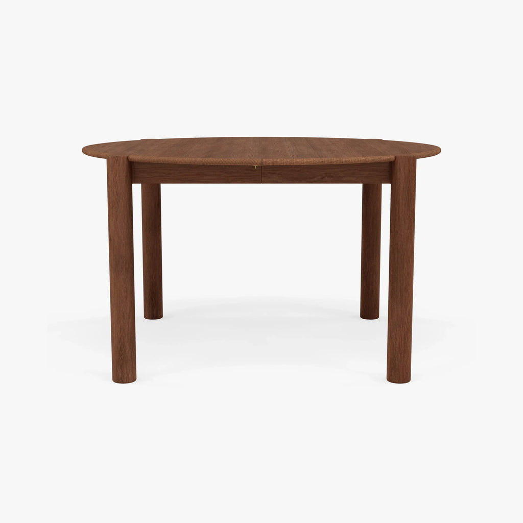 Olivia Dining Table Round Extendable 130-170 x 130cm Solid American Walnut