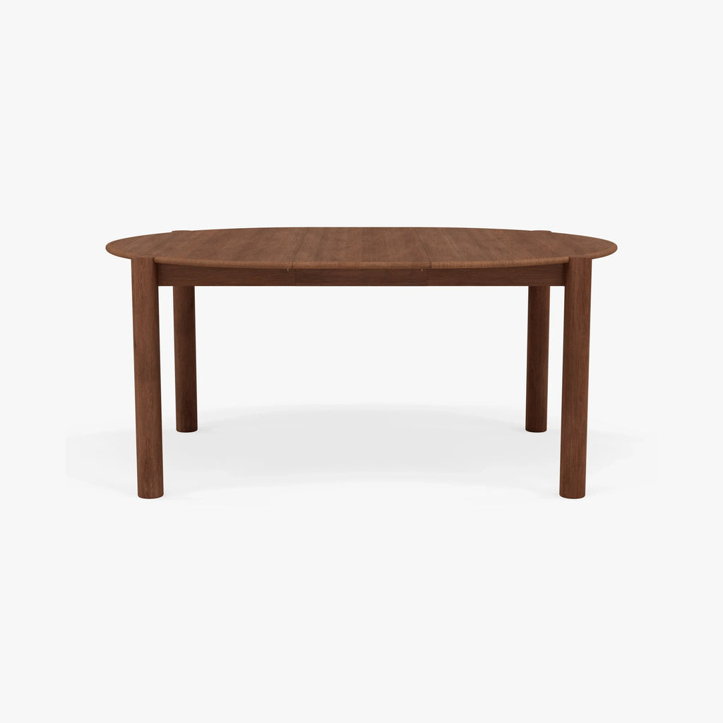 Olivia Dining Table Round Extendable 130-170 x 130cm Solid American Walnut