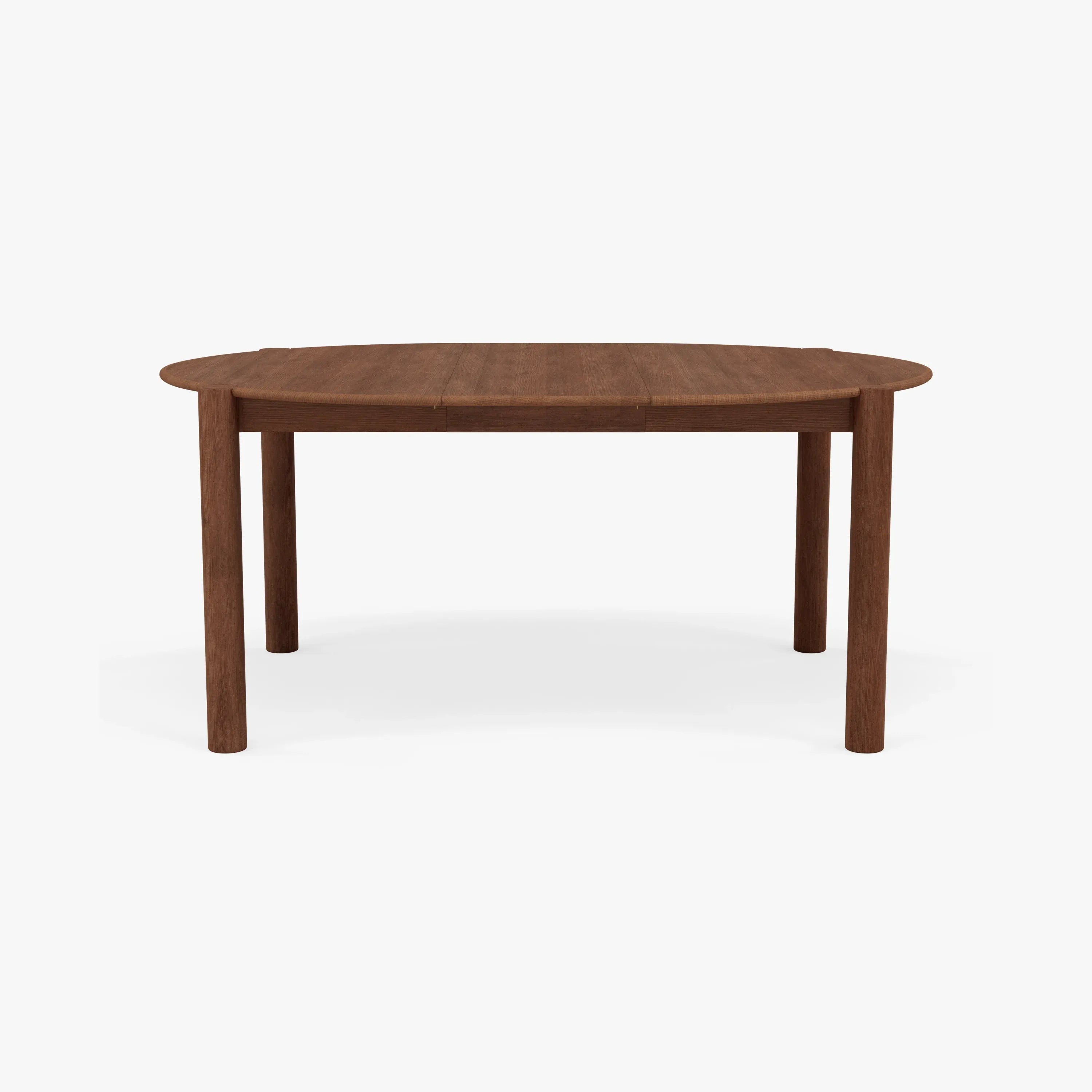 Olivia Dining Table Round Extendable 130-170 x 130cm Solid American Walnut