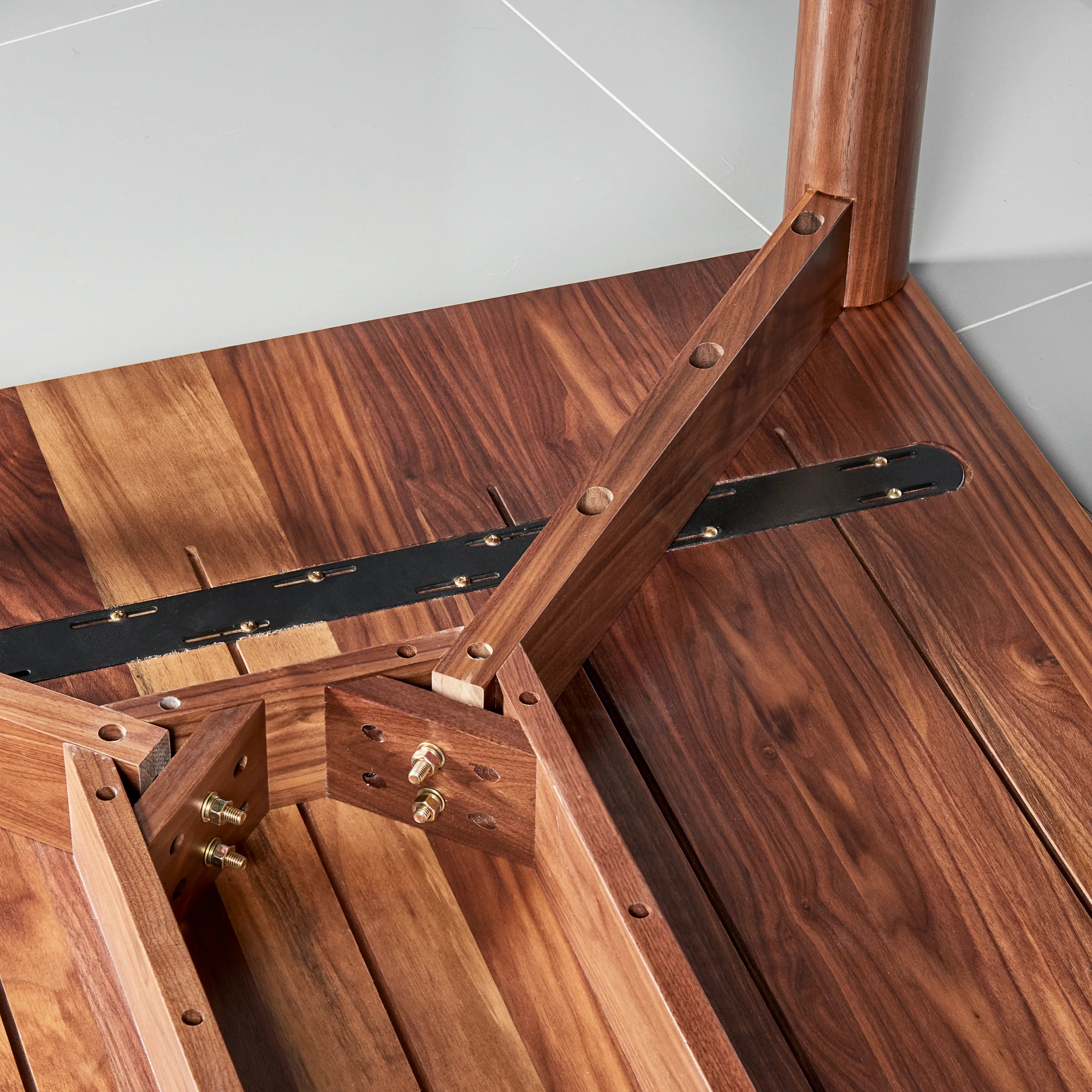 Olivia Dining Table 180 x 100cm Solid American Walnut