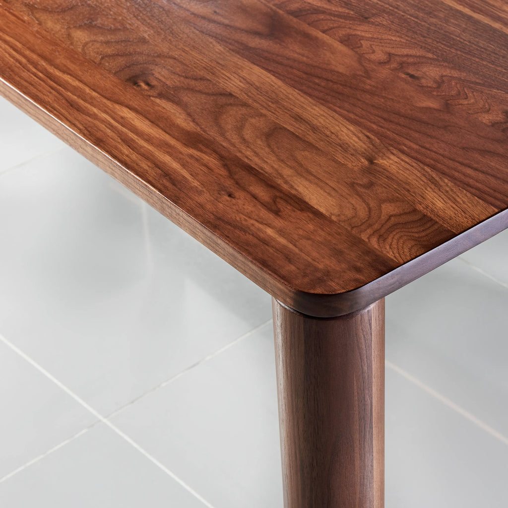 Olivia Dining Table 180 x 100cm Solid American Walnut