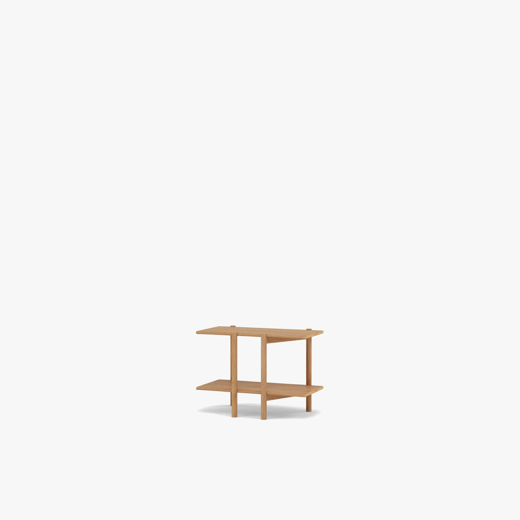Olivia Modular Shelf Single 72 x 35 x 52cm Solid American Oak