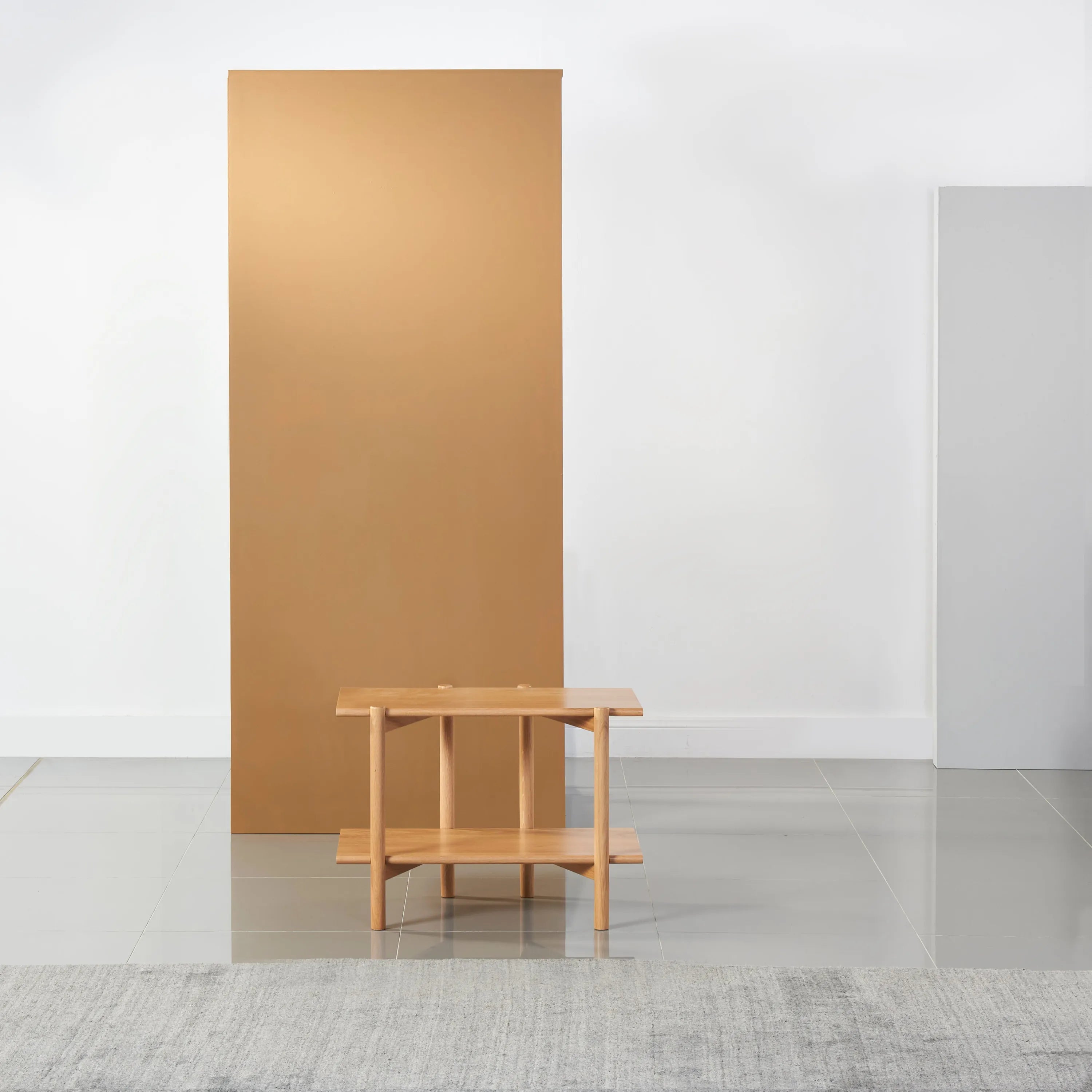 Olivia Modular Shelf Single 72 x 35 x 52cm Solid American Oak