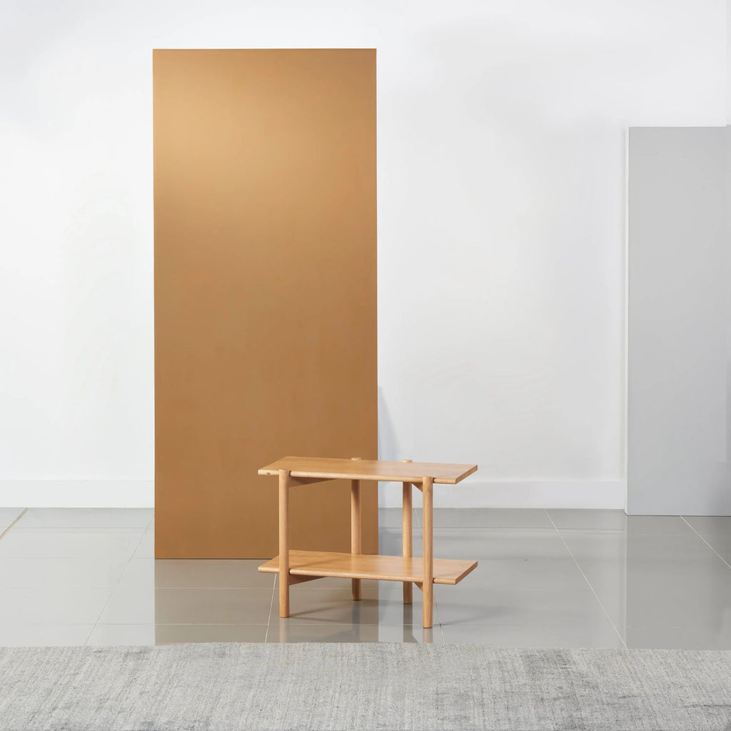 Olivia Modular Shelf Single 72 x 35 x 52cm Solid American Oak