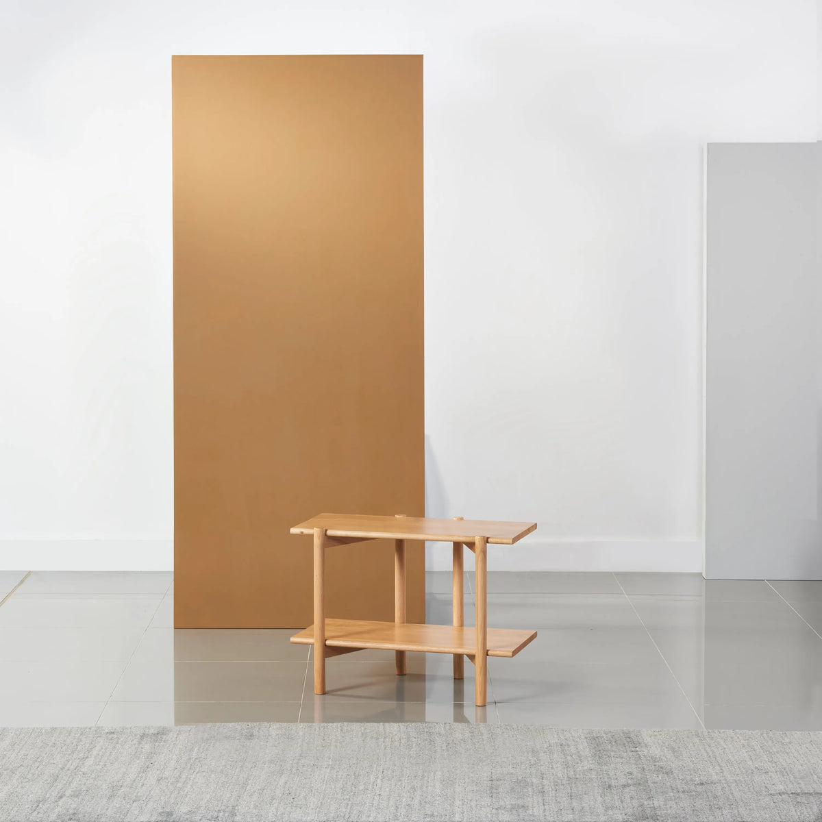 Olivia Modular Shelf Single 72 x 35 x 52cm Solid American Oak