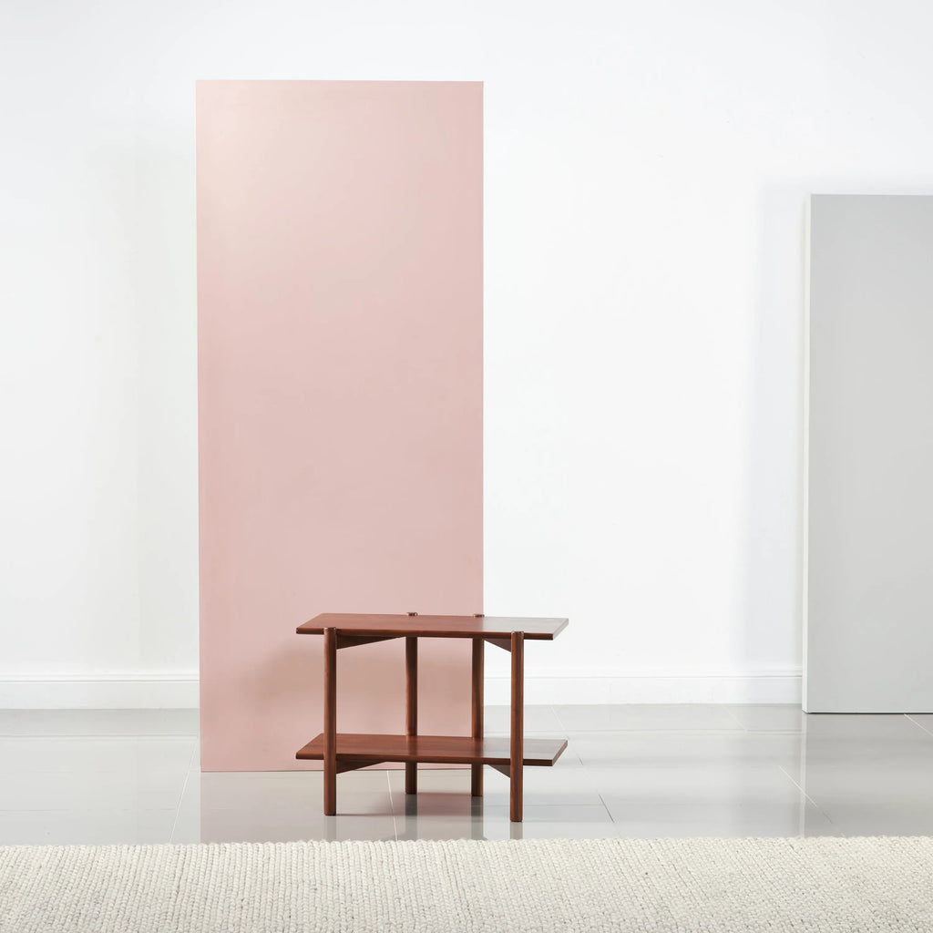 Olivia Modular Shelf Single 72 x 35 x 52cm Solid American Walnut