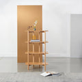 Olivia Modular Shelf Single 72 x 35 x 122cm Solid American Oak
