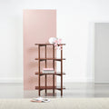 Olivia Modular Shelf Single 72 x 35 x 122cm Solid American Walnut