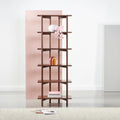 Olivia Modular Shelf Single 72 x 35 x 192cm Solid American Walnut