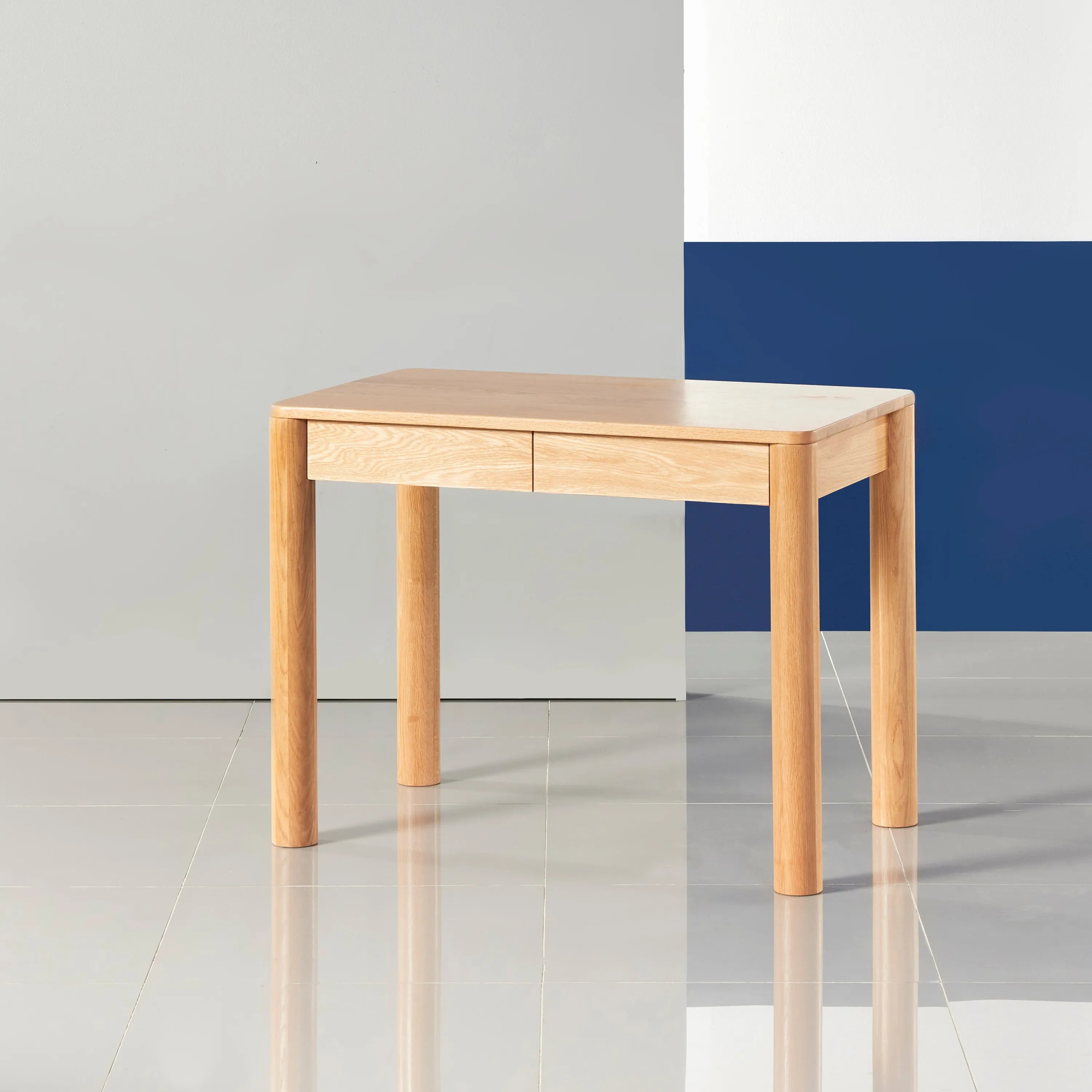 Olivia Office Desk 100 x 60cm Solid American Oak