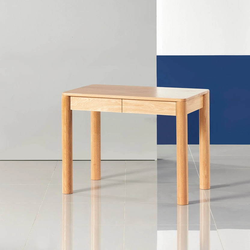 Olivia Office Desk 100 x 60cm Solid American Oak