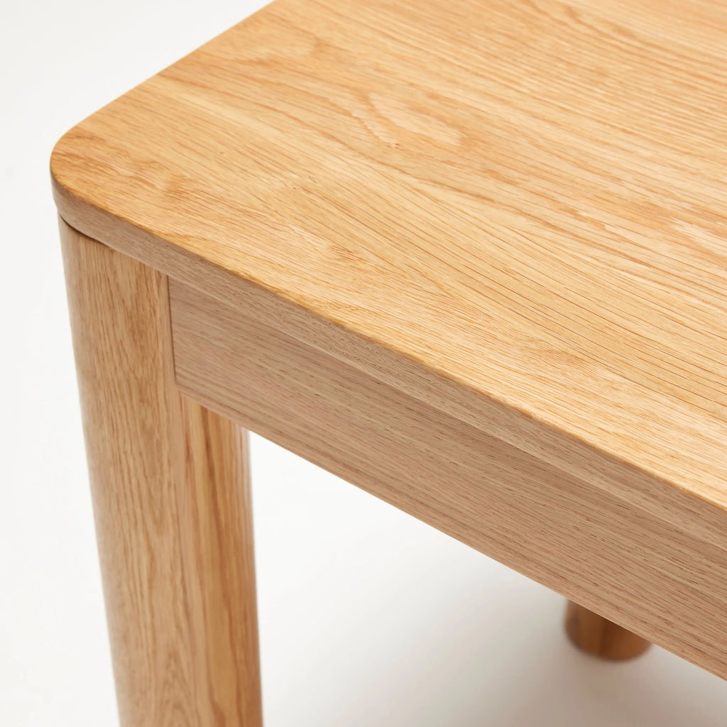 Olivia Office Desk Solid American Oak