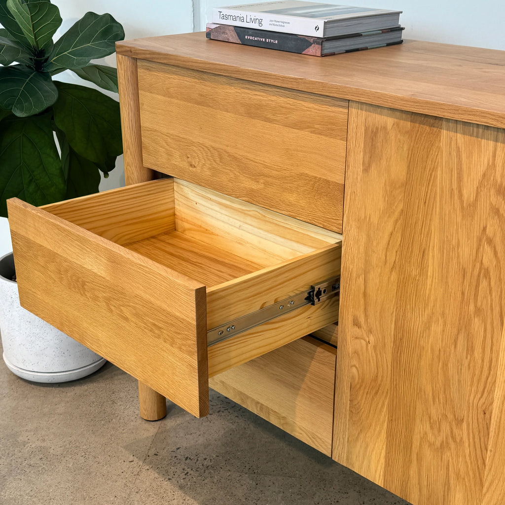 Olivia Sideboard 120 x 45cm Solid American Oak