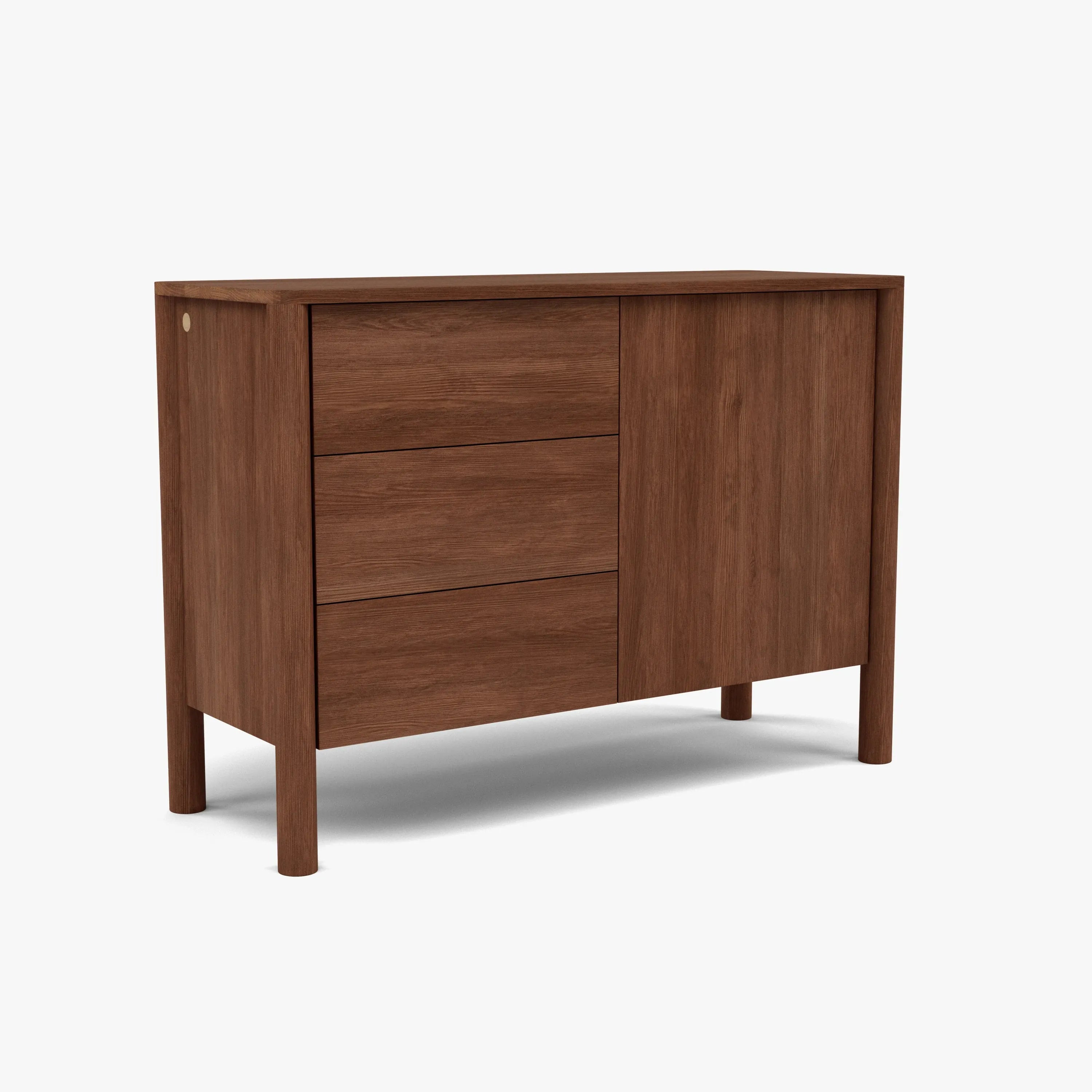 Olivia Sideboard 120 x 45cm Solid American Walnut