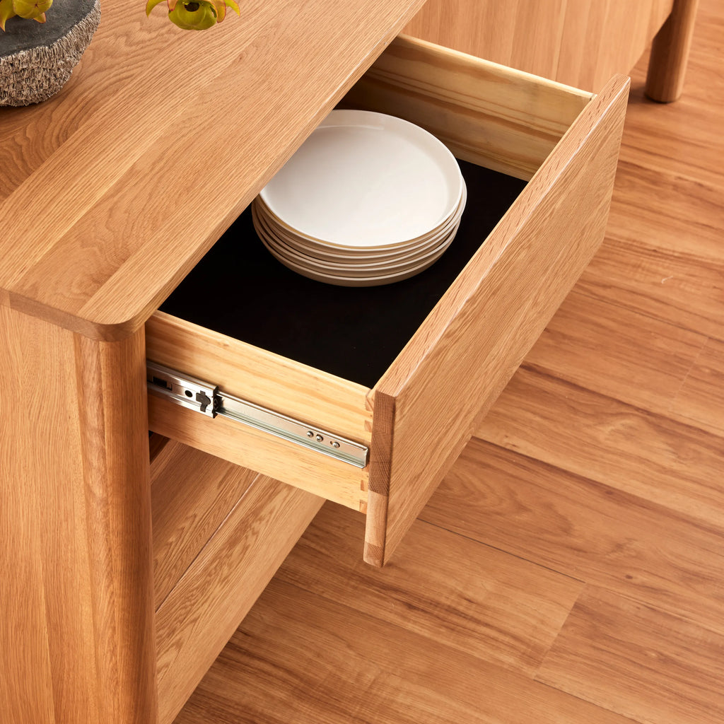 Olivia Sideboard 180 x 45cm Solid American Oak