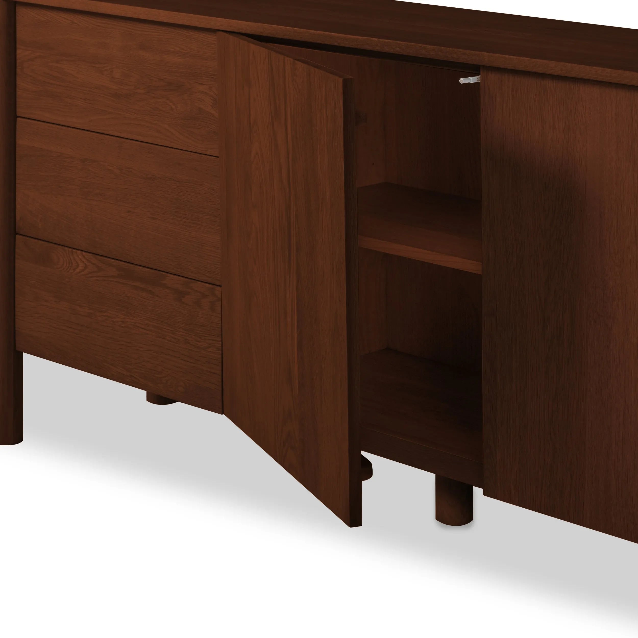 Olivia Sideboard 180 x 45cm Solid American Walnut