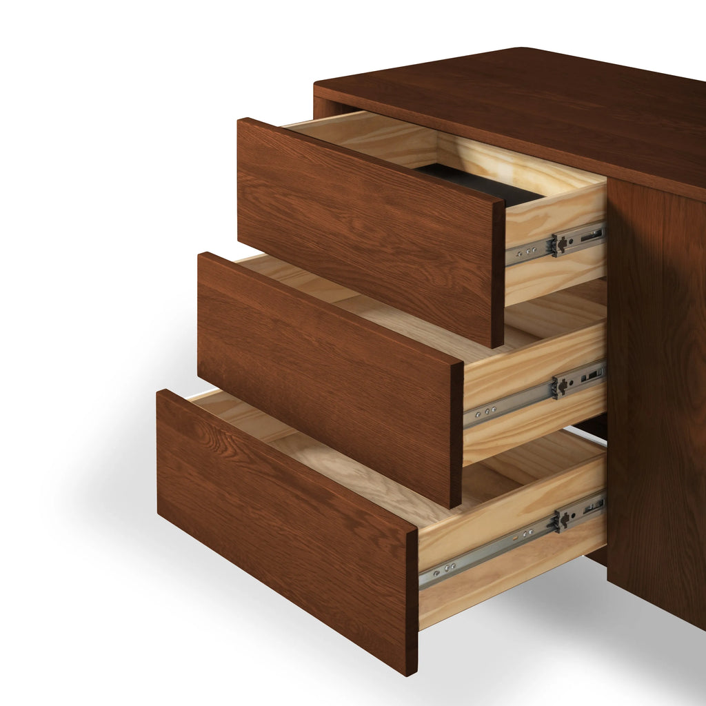 Olivia Sideboard 180 x 45cm Solid American Walnut