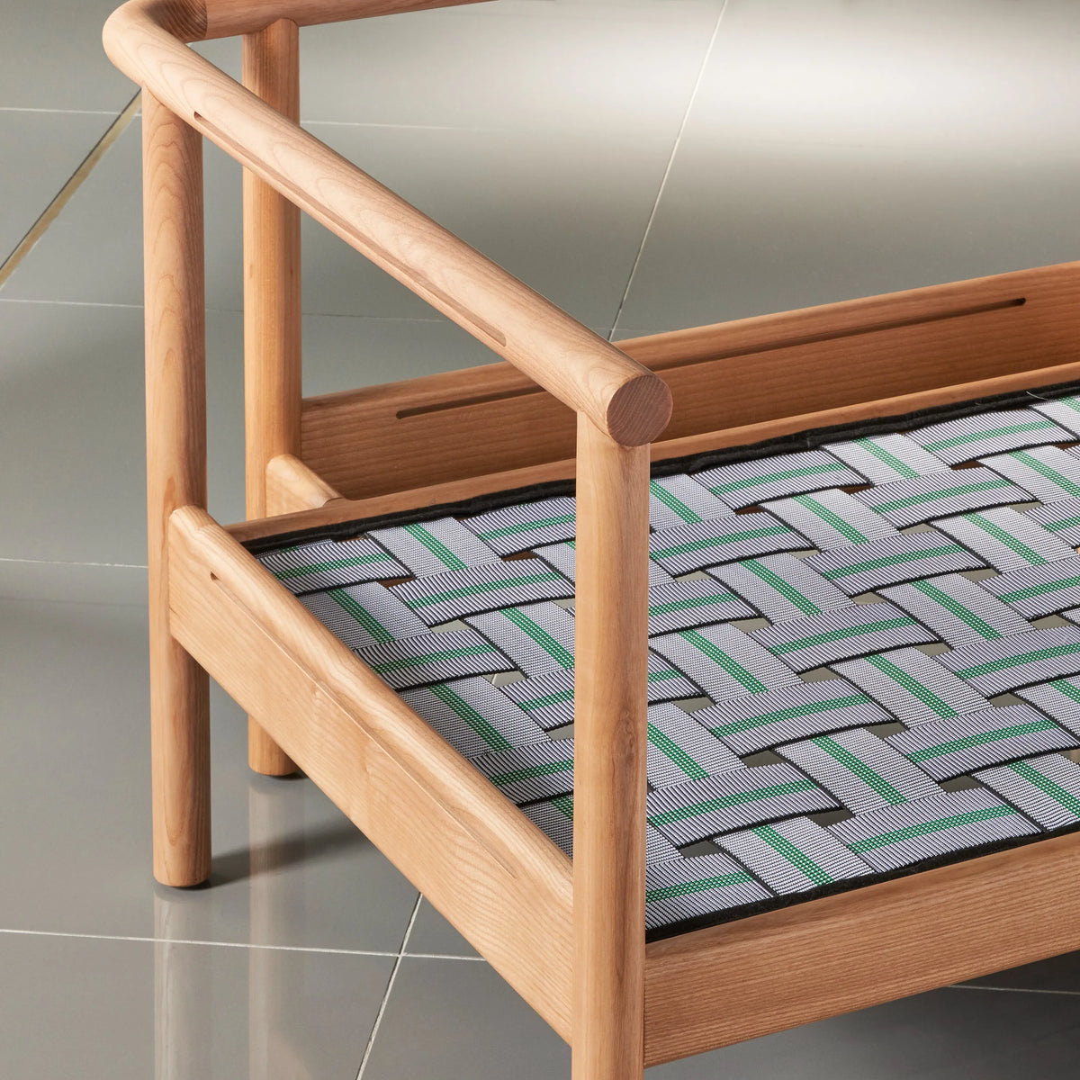 Olivia Sofa Solid American Oak