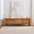 Olivia TV and Media Console 180 x 45cm Solid American Oak
