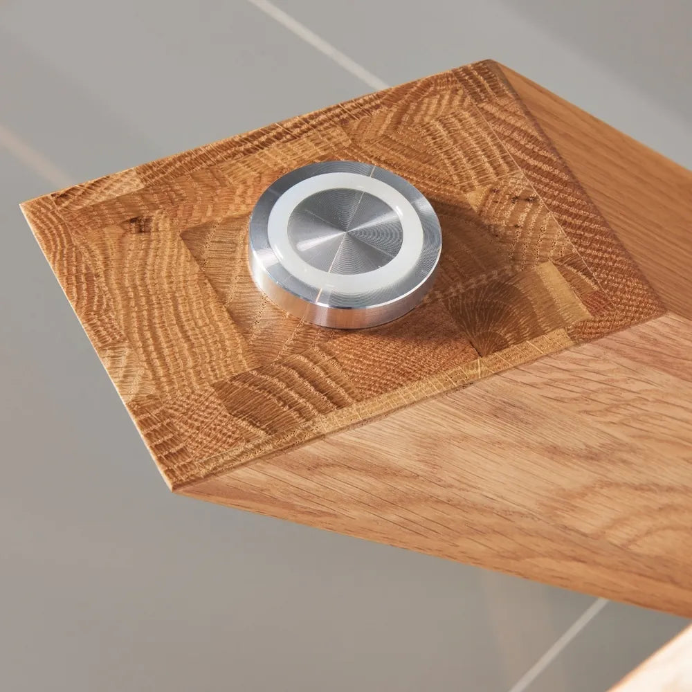 Oscar Dining Table Round 130cm Diameter Solid American Oak