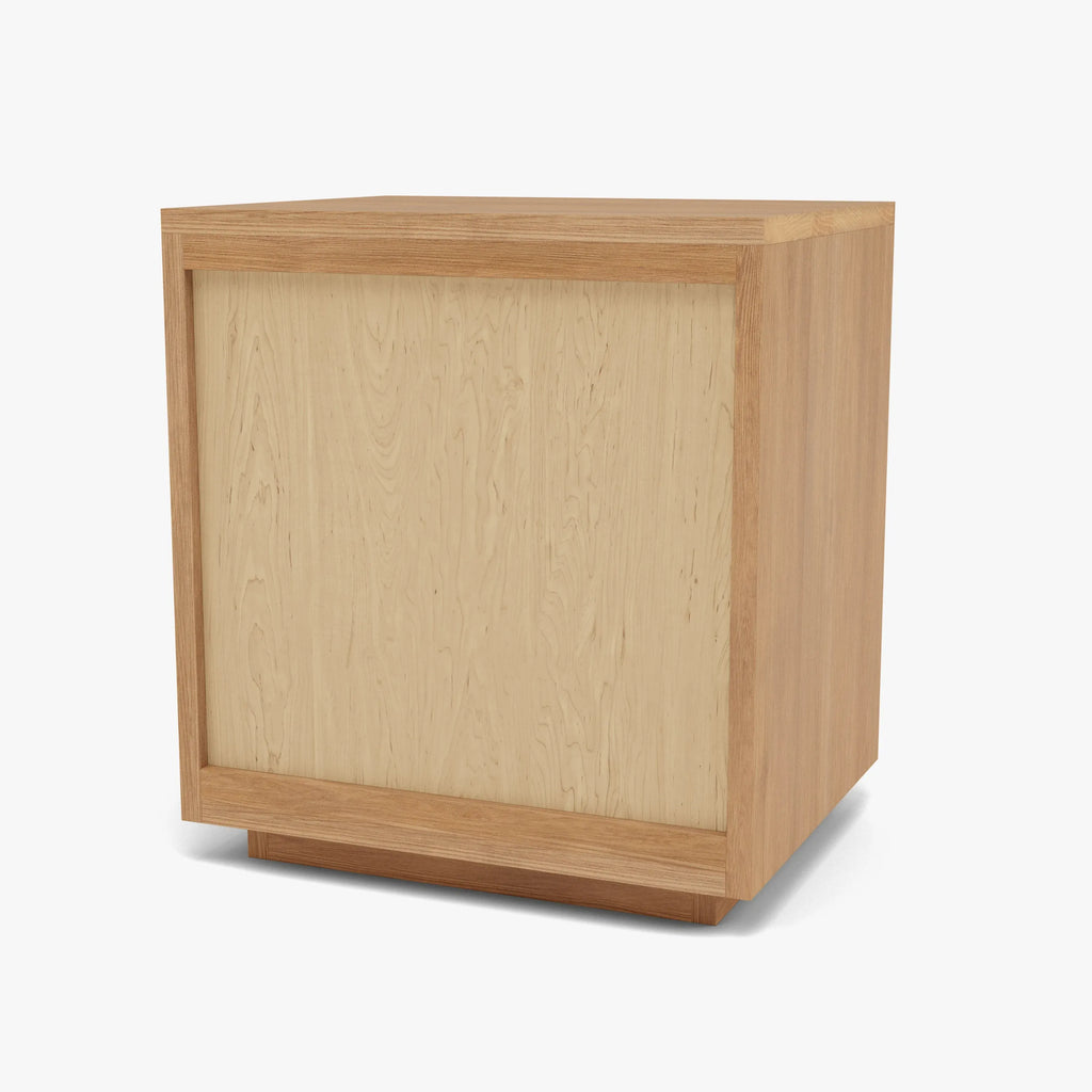 Tobias Bedside Table 3 Drawers 50 x 40cm Solid American Oak