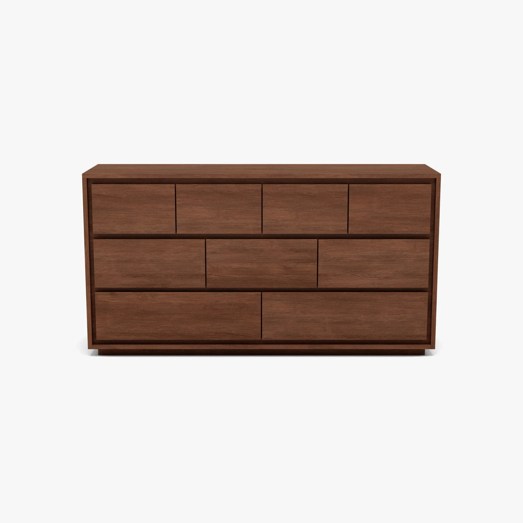 Tobias Chest 9 Drawers 160 x 45cm Solid American Walnut