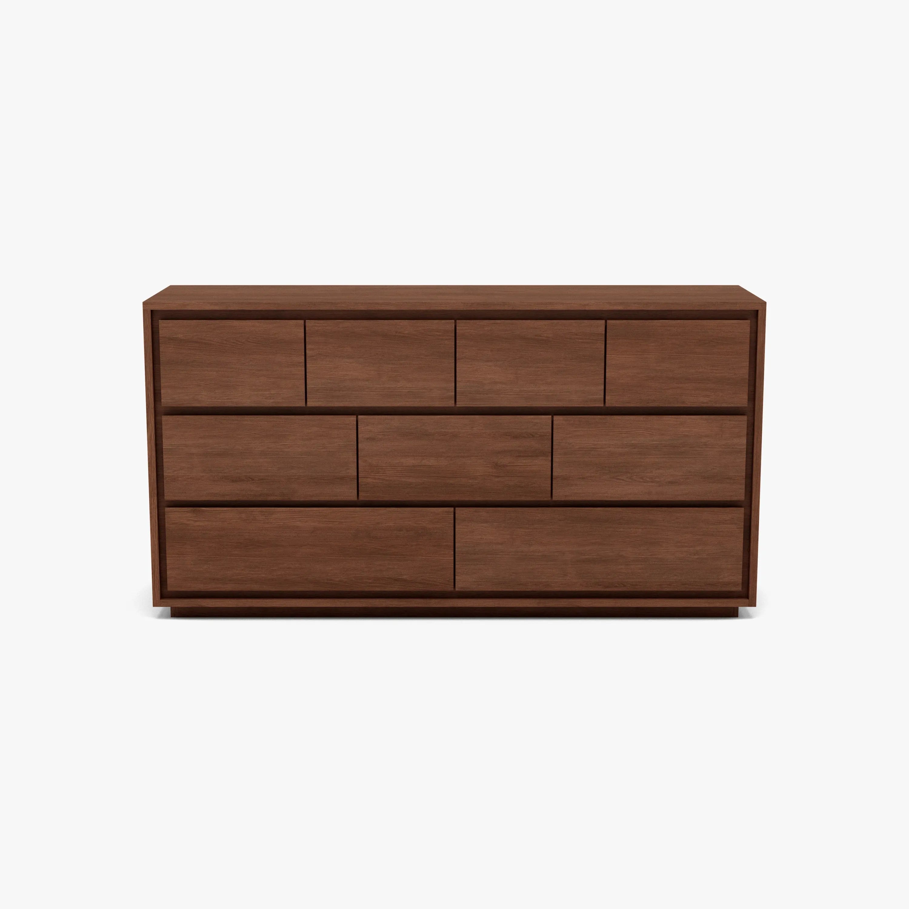 Tobias Chest 9 Drawers 160 x 45cm Solid American Walnut