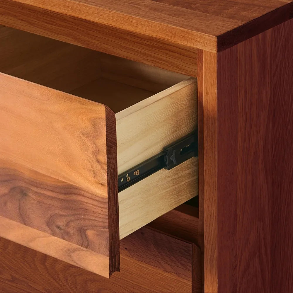 Tobias Chest 9 Drawers 160 x 45cm Solid American Walnut