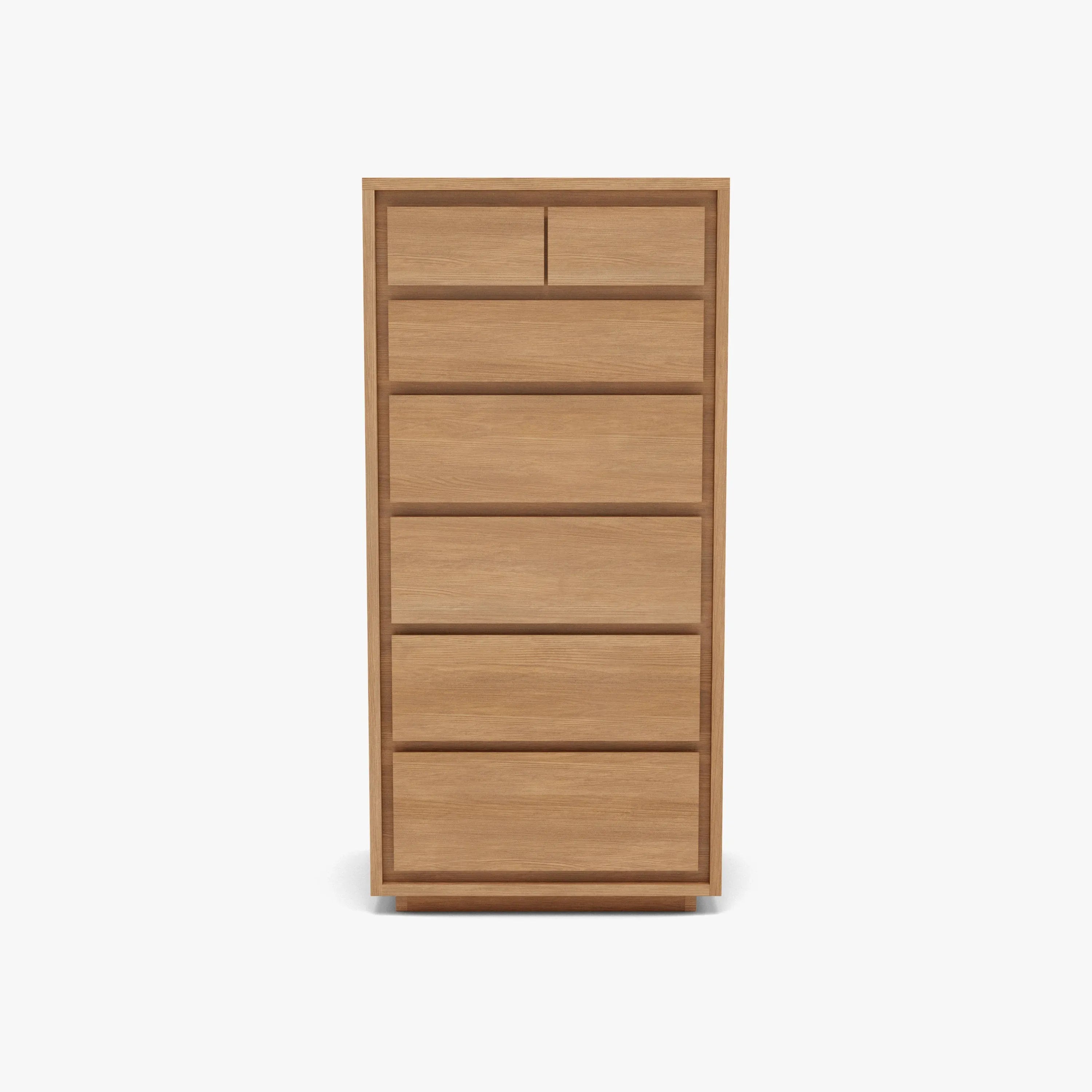 Tobias Tallboy 7 Drawers 60 x 45cm Solid American Oak