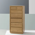 Tobias Tallboy 7 Drawers 60 x 45cm Solid American Oak