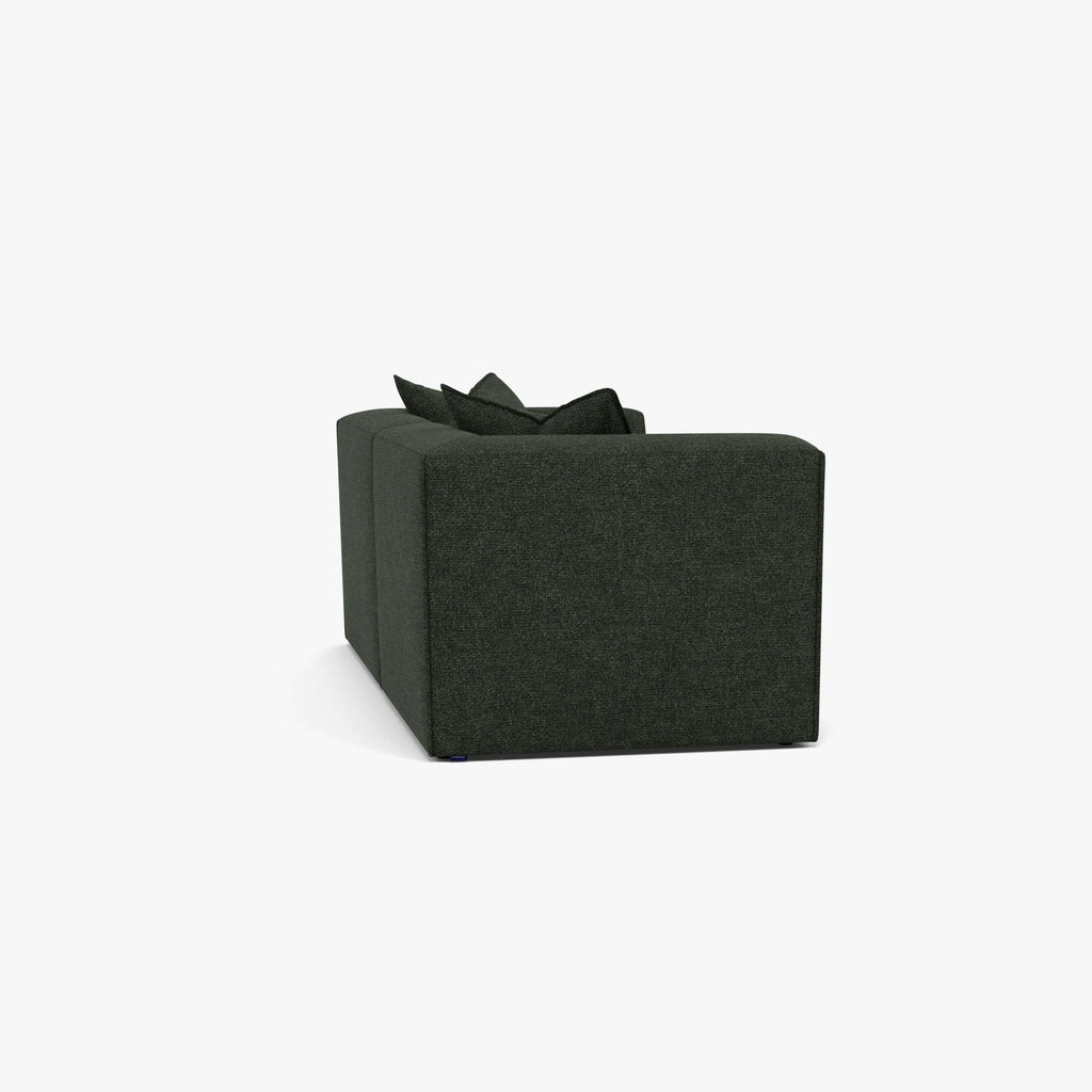 Walt Modular Sofa 2-Seater Olive Green Fabric