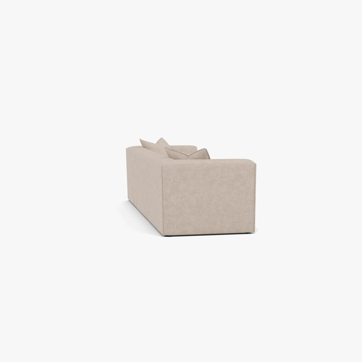 Walt Modular Sofa 3-Seater Ivory Beige Fabric