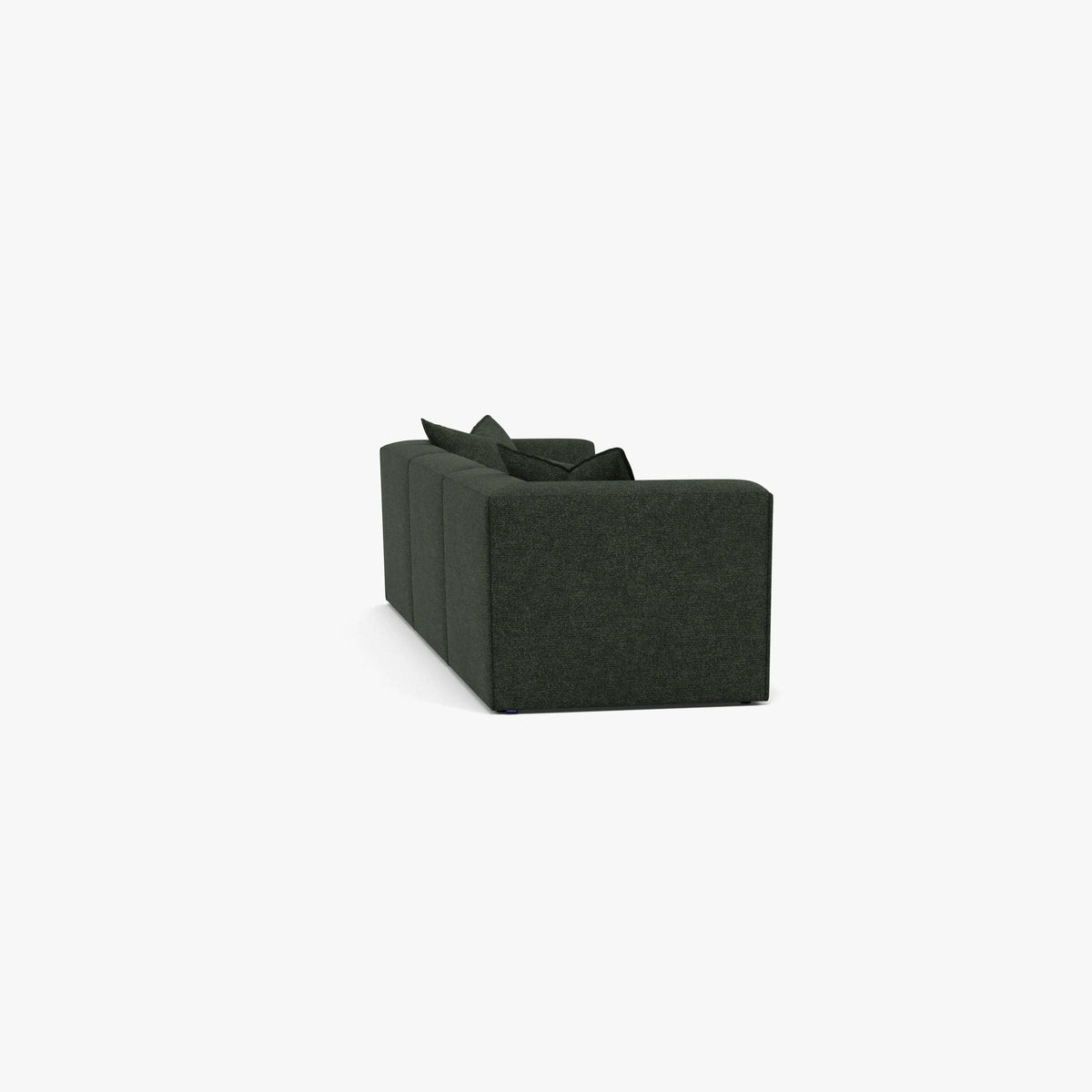 Walt Modular Sofa 3-Seater Olive Green Fabric