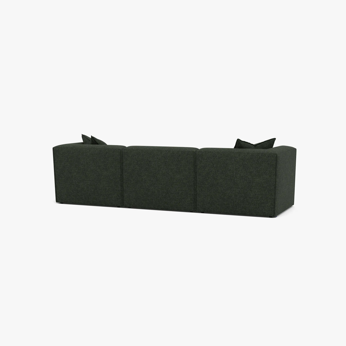 Walt Modular Sofa 3-Seater Olive Green Fabric