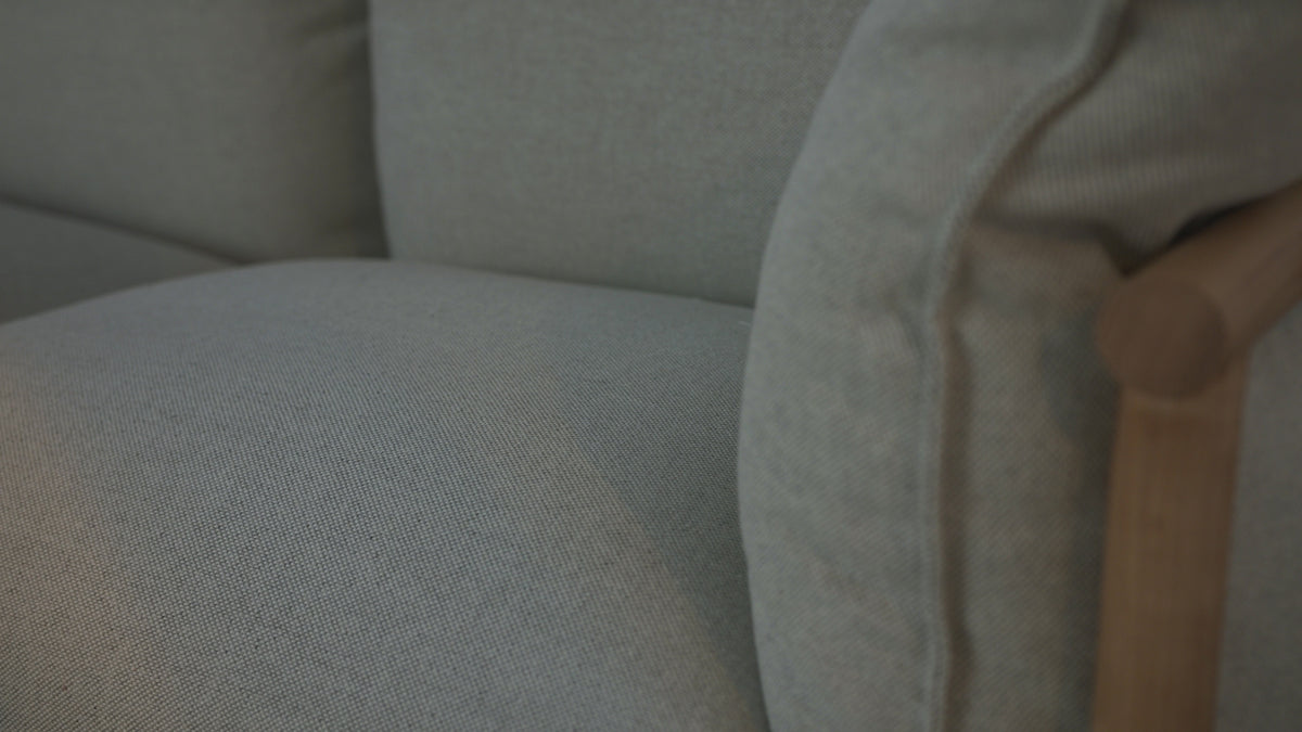 Olivia Sofa Solid American Oak