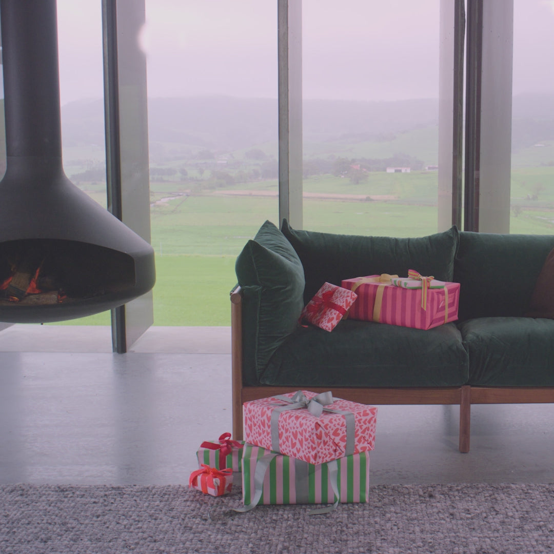 Olivia Sofa Solid American Walnut