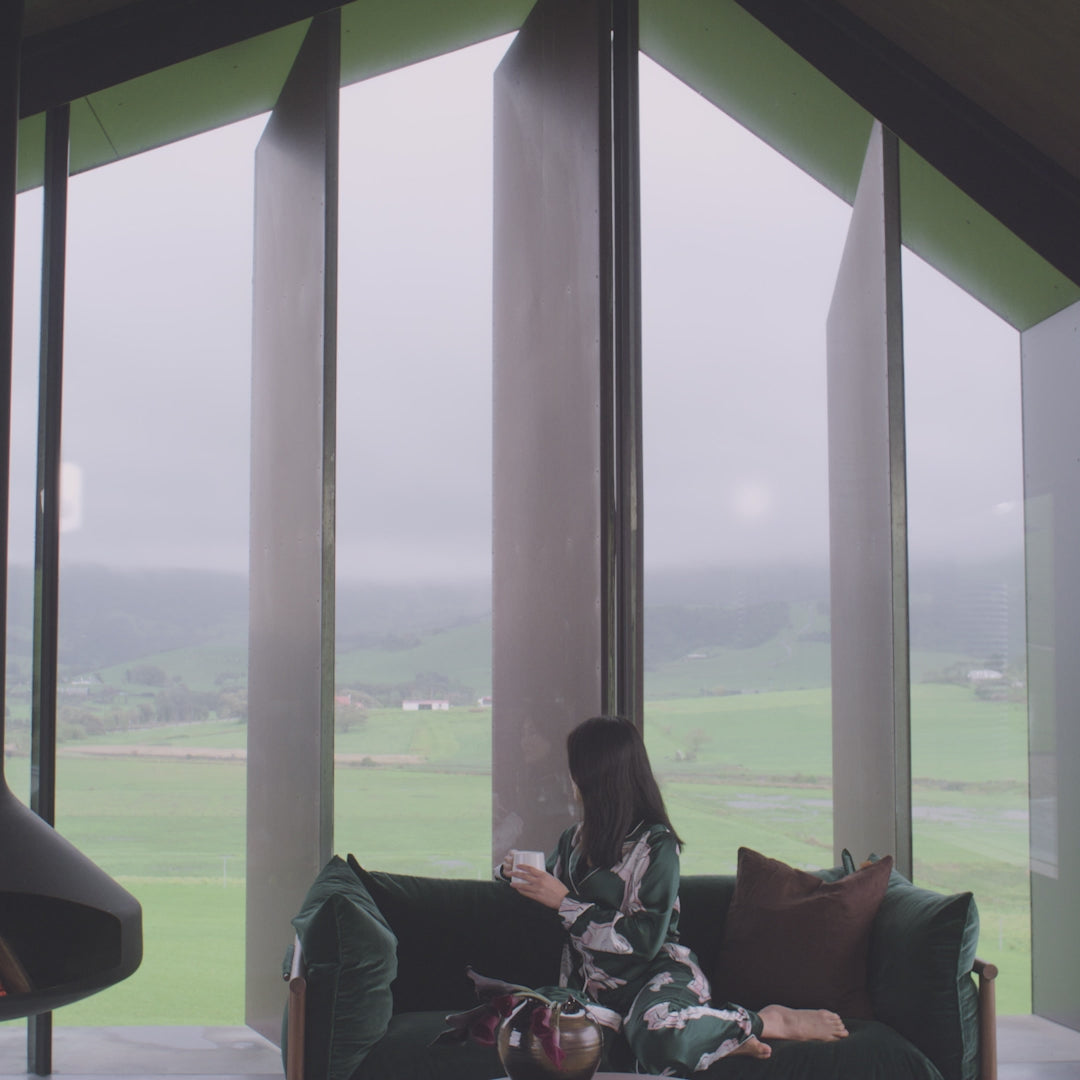 Olivia Sofa Solid American Walnut