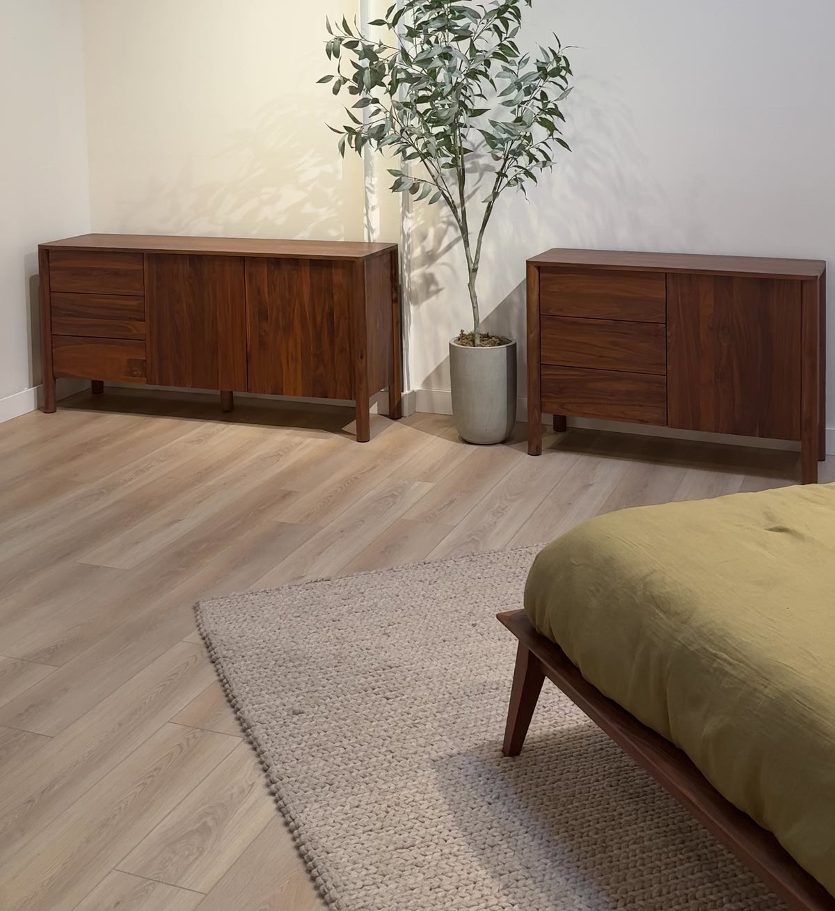 Olivia Sideboard Solid American Walnut