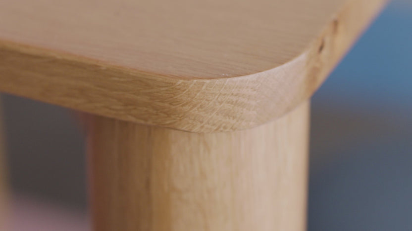 Olivia Dining Table Solid American Oak